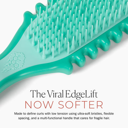 Bounce Curl Slick-Flex Define EdgeLift Brush Teal - Cepillo de peinado - Curly Nest Spain