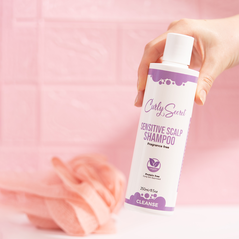 Curly Secret Sensitive Scalp Fragrance free Shampoo 250ml - cuidado del cuero cabelludo - Curly Nest Spain