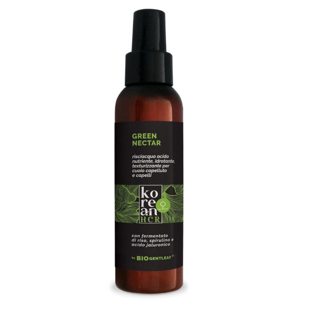Bio Gentleaf Korean HCR Green Nectar Anti-Frizz, Acid Rinse, Heat Protector 100ml - Protección térmica - Curly Nest Spain