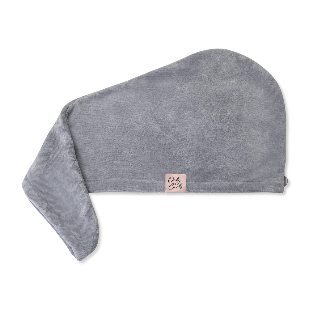 Only Curls Towel Turban - Grey - Turbante - Curly Nest Spain