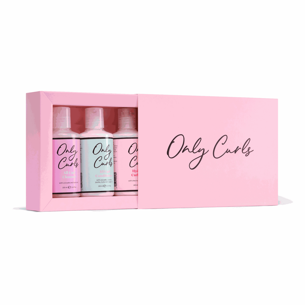Only Curls Starter Pack 4x100ml - Set de cuidado capilar - Curly Nest Spain