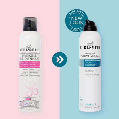 Curlsmith Invincible Volume Mousse 200ml - Espuma voluminizadora - Curly Nest Spain