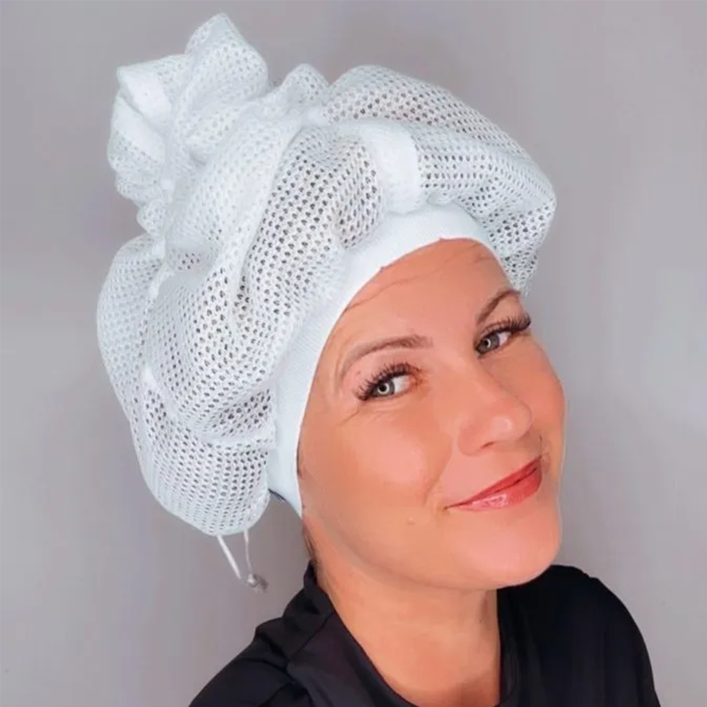 Pretty Curly Girl Soulta Net plopping Bonnet - Extra Curls - Capó - Curly Nest Spain