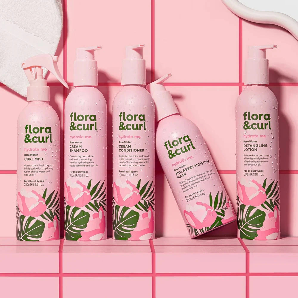 Flora &amp; Curl The Complete Hydrating Set - Set de cuidado capilar - Curly Nest Spain