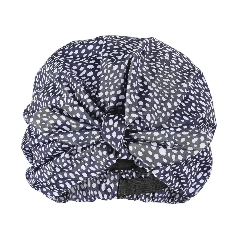 Only Curls Shower Cap Navy Animal - Turbante - Curly Nest Spain