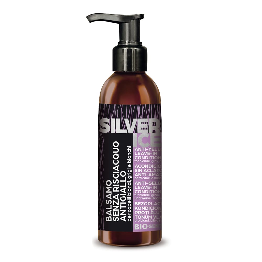 Bio Gentleaf Silver Ice Anti-Yellow Leave-In Conditioner 200ml - Leave-in - Curly Nest Spain