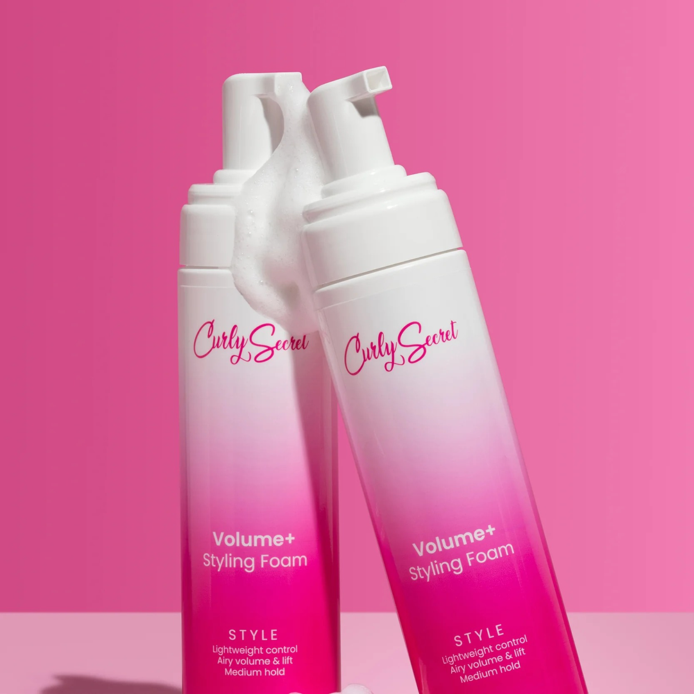 Curly Secret Hair Volume Enhancing Curl Foam 250ml - Espuma fijadora - Curly Nest Spain
