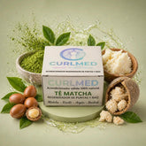 CurlMed Solid Shampoo Brittle Hair Matcha Tea 80g - Champú sólido - Curly Nest Spain
