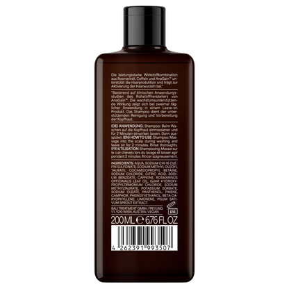 Bali Gents Coffein Activator Shampoo 200ml - Todo - Curly Nest Spain