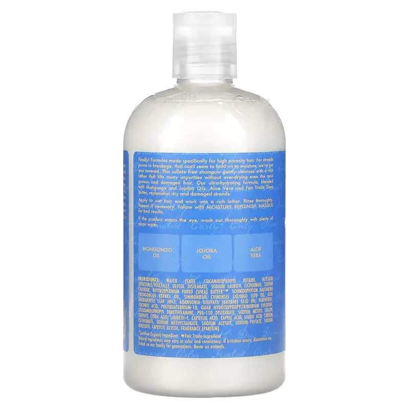 Shea Moisture High Porosity Moisture Shampoo 384ml - Champú hidratante - Curly Nest Spain