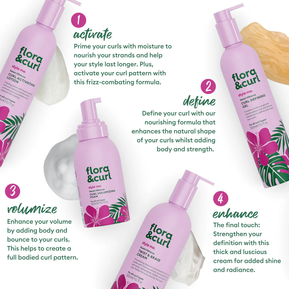 Flora &amp; Curl The Complete Styling Set - Set de cuidado capilar - Curly Nest Spain