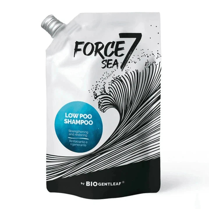 Bio Gentleaf Force 7 Sea Strengthening Low-Poo Shampoo 200ml - Champú fortalecedor - Curly Nest Spain