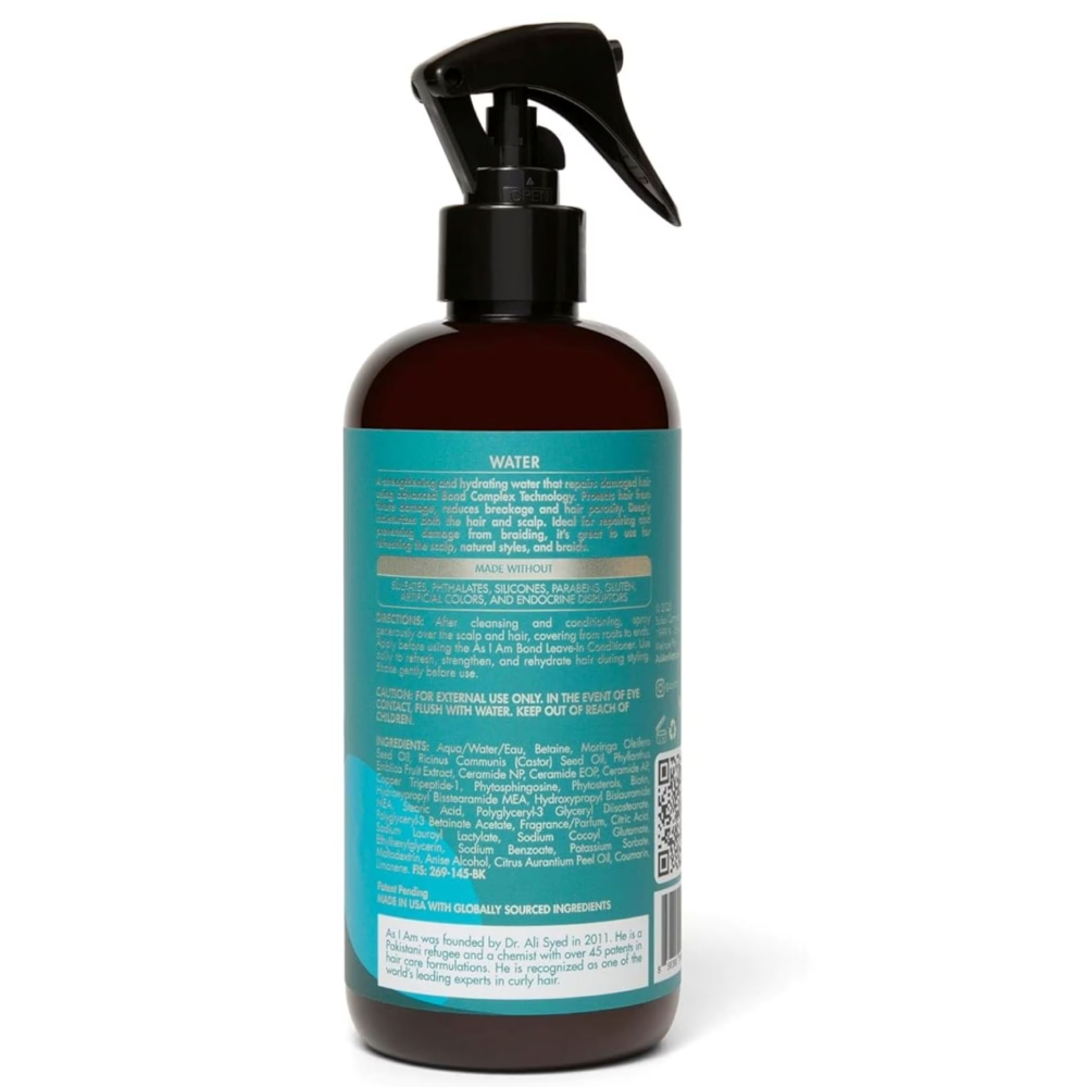 As I Am Bond Water 14oz - Todo - Curly Nest Spain