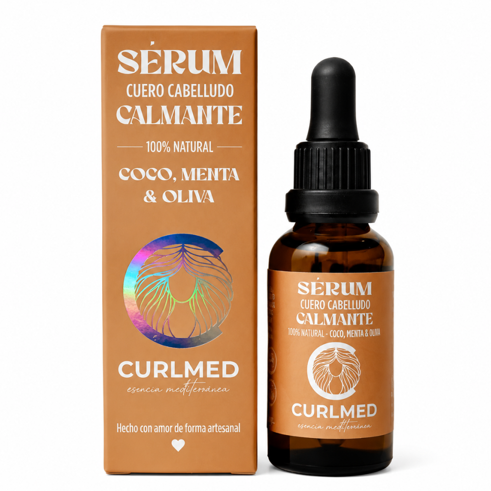 CurlMed Calming Scalp Serum 30ml - Cuidado del cuero cabelludo - Curly Nest Spain