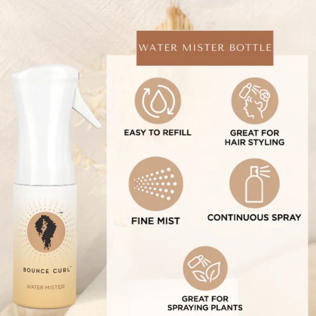 Bounce Curl Water Mister Spray Bottle 200ml - Pulverizador - Curly Nest Spain
