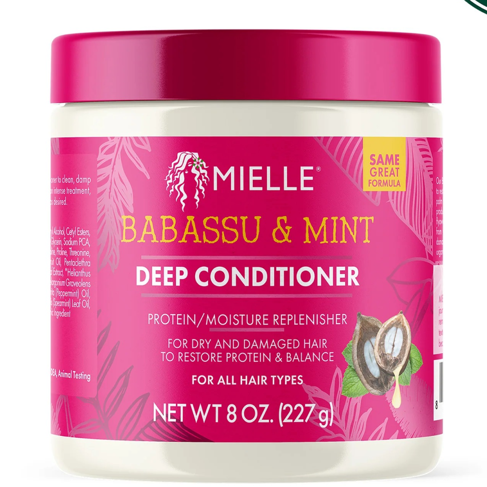 Mielle Babassu &amp; Mint Deep Conditioner 227g - Todo - Curly Nest Spain
