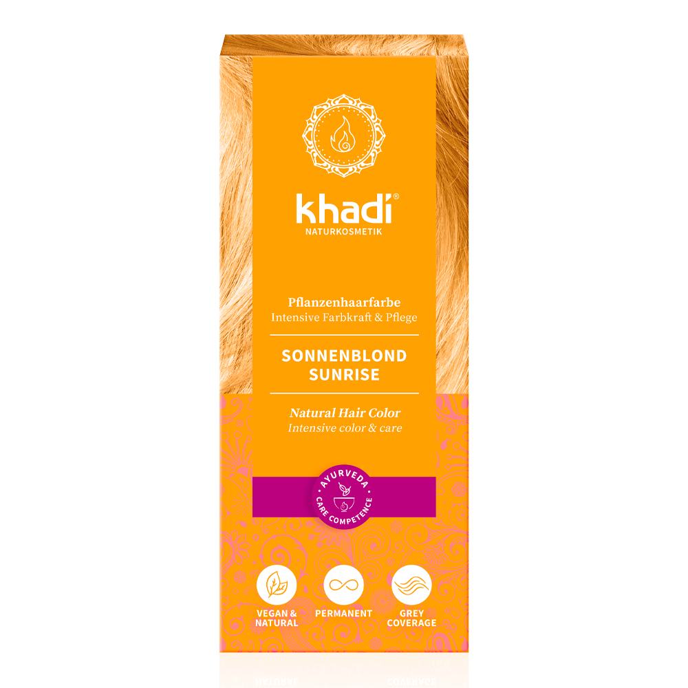 Khadi Natural Henna Dye 100g - Color de cabello - Curly Nest Spain