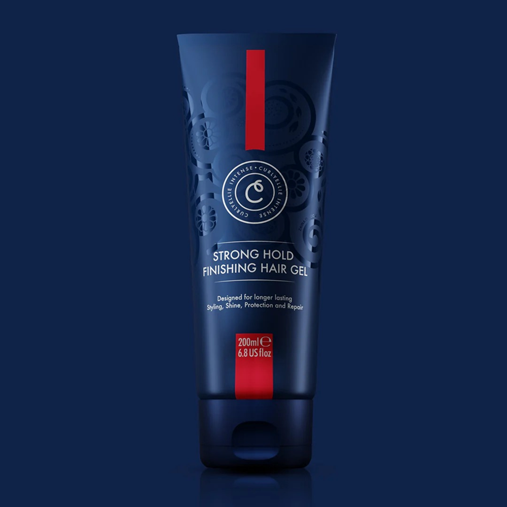CurlyEllie Intense Strong Hold Finishing Hair Gel 200ml - Espuma para peinar - Curly Nest Spain