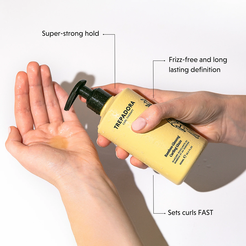 Trepadora Bamboo Ginseng Curling Glaze 300ml - Styling Gel - Curly Nest Spain