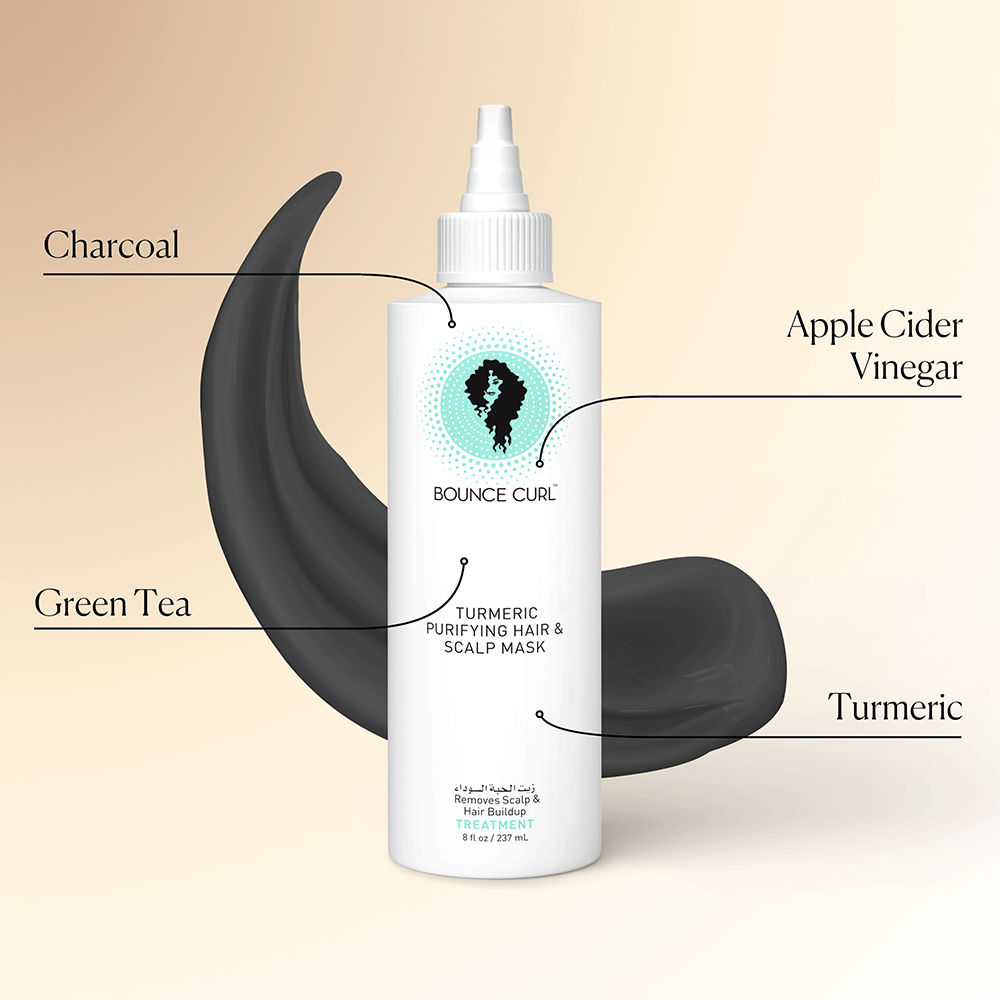 Bounce Curl Turmeric Purifying Hair &amp; Scalp Mask 237ml - Mascarilla capilar - Curly Nest Spain