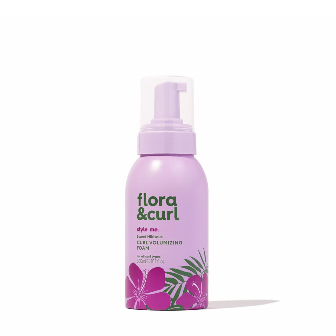 Flora &amp; Curl Style Me Sweet Hibiscus Curl Volumizing Foam 300ml - Espuma voluminizadora - Curly Nest Spain
