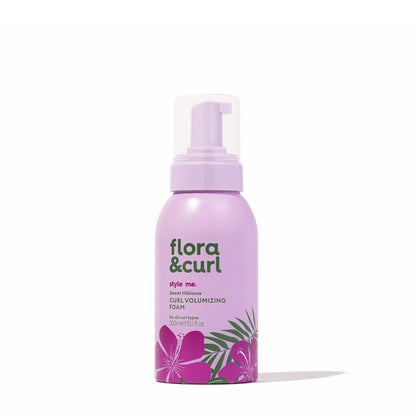 Flora &amp; Curl Style Me Sweet Hibiscus Curl Volumizing Foam 300ml - Espuma voluminizadora - Curly Nest Spain