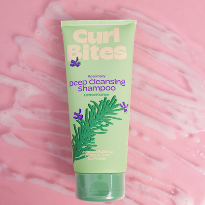 Curl Bites Rosemary Deep Cleansing Shampoo 200ml - champú purificante - Curly Nest Spain