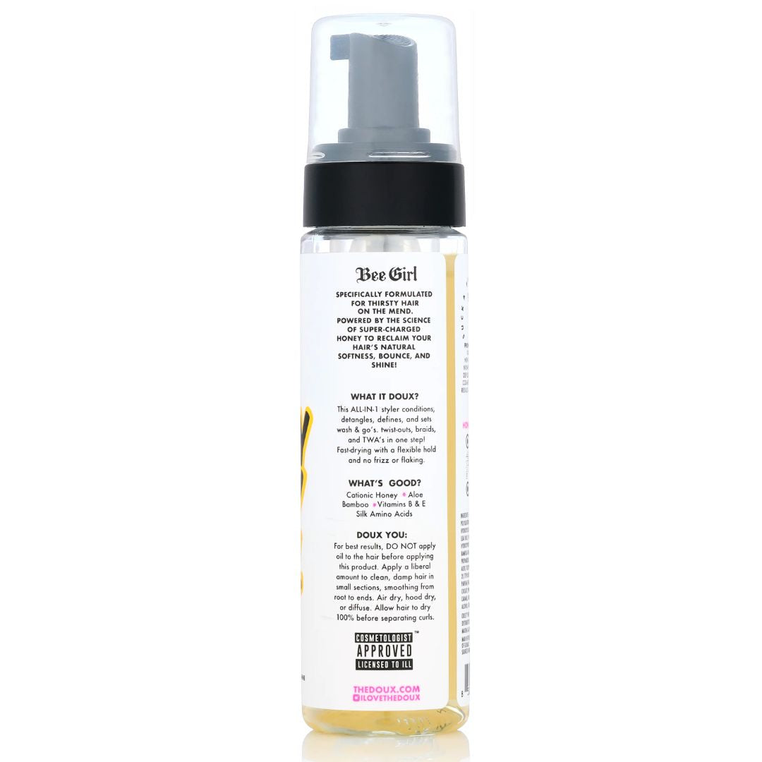 The Doux Bee Girl Crazy Sexy Curl Honey Setting Foam - Espuma fijadora - Curly Nest Spain