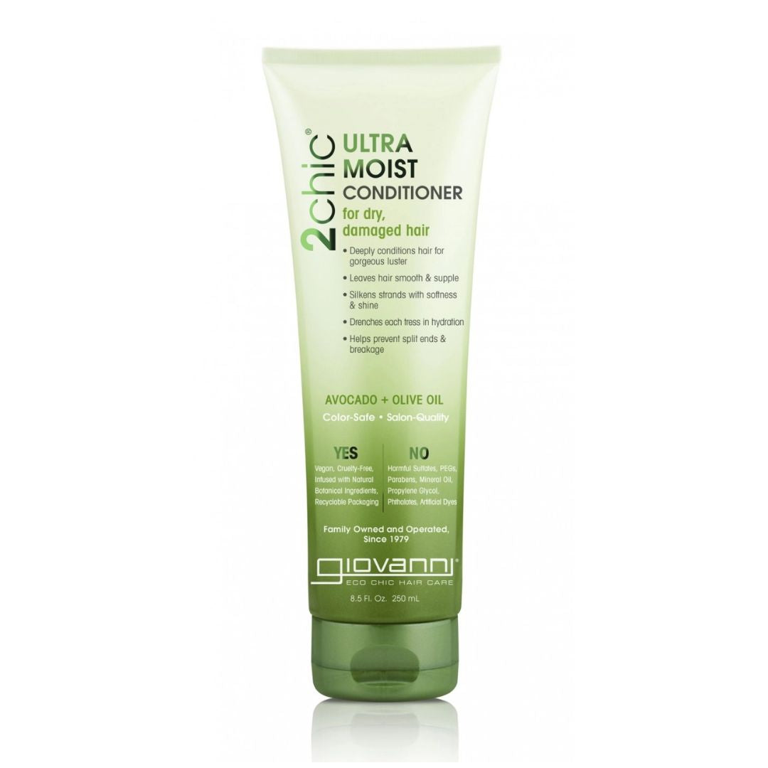 Giovanni 2Chic Ultra Moist Conditioner 250ml - Acondicionador hidratante - Curly Nest Spain