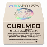 CurlMed Solid Shampoo Brittle Hair Matcha Tea 80g - Champú sólido - Curly Nest Spain