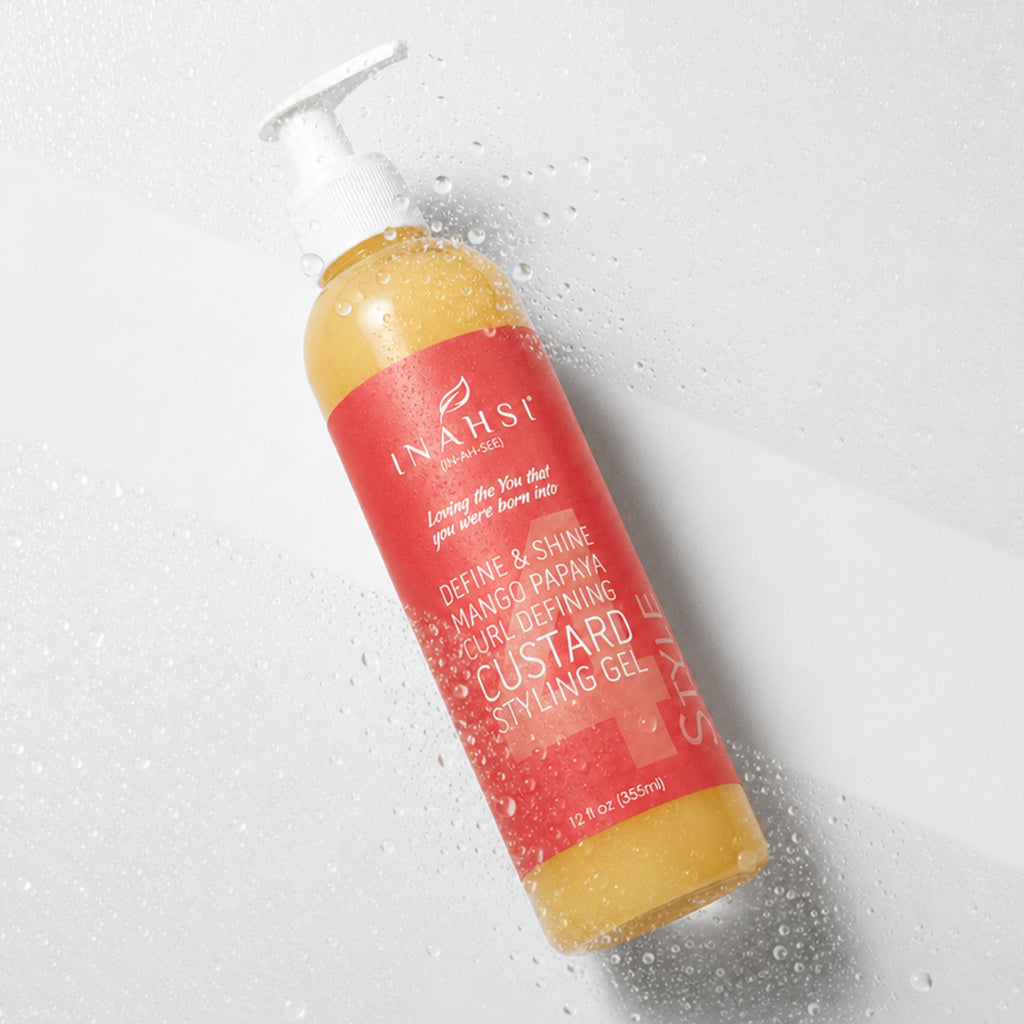 Inahsi Naturals Define &amp; Shine Mango Papaya Curl Defining Custard