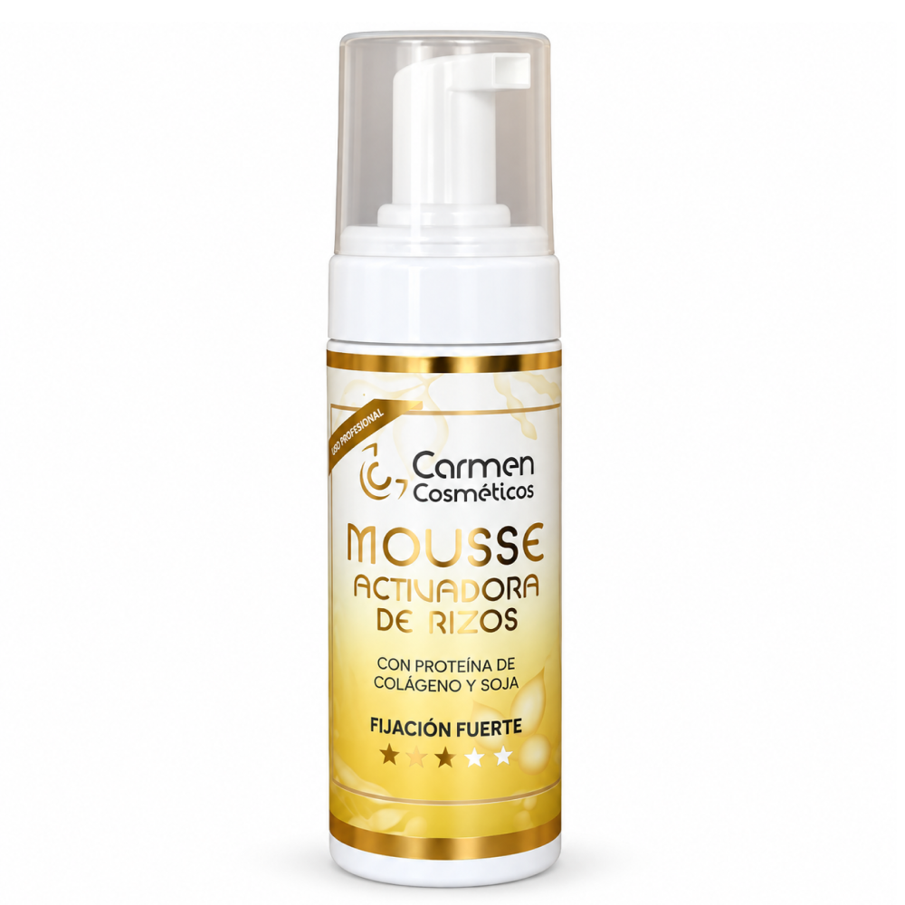 Carmen Cosmetics Curl-Activating Mousse 150ml - Espuma fijadora - Curly Nest Spain