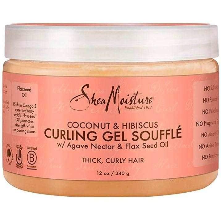 Shea Moisture Coconut &amp; Hibiscus Curling Gel Soufflé 340g - Todo - Curly Nest Spain