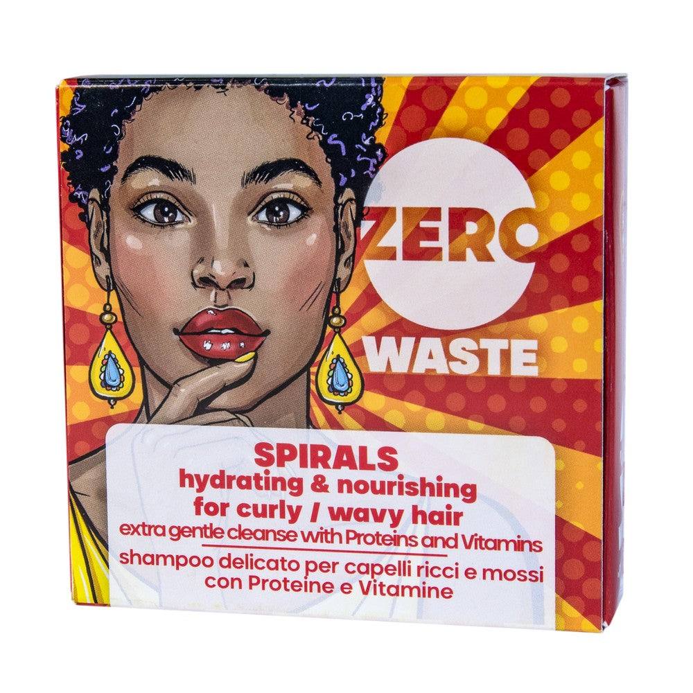 Bio Gentleaf Zero Waste Spirals Hydrating &amp; Nourishing Shampoo Bar - Champú en pastilla - Curly Nest Spain