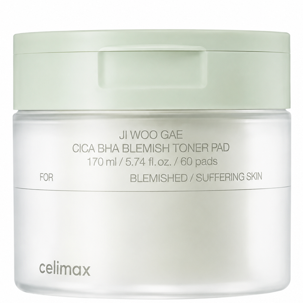 Celimax Ji Woo Gae Cica BHA Blemish Toner Pads (60 Pads)