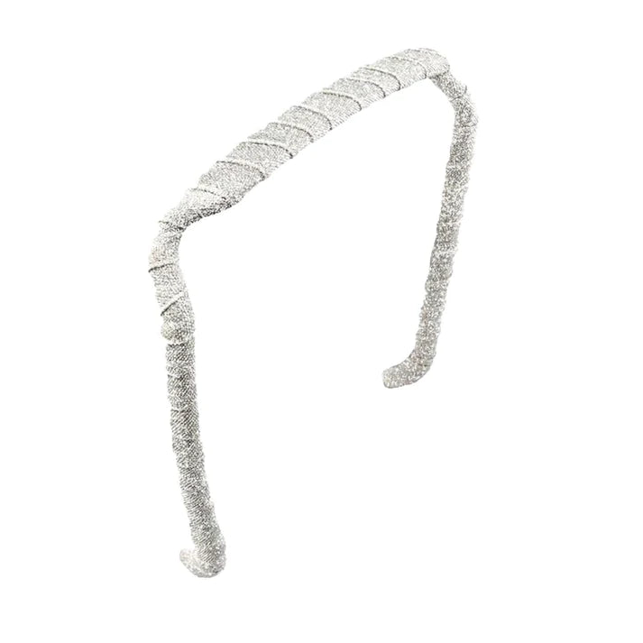 Zazzy Bandz Silver Sparkles - Diademas - Curly Nest Spain