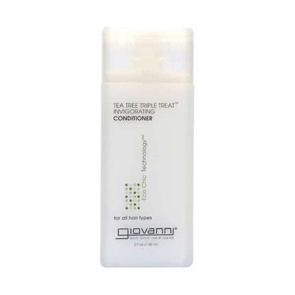 Giovanni Eco Chic Tea Tree Triple Treat Invigorating Conditioner - Acondicionador hidratante - Curly Nest Spain