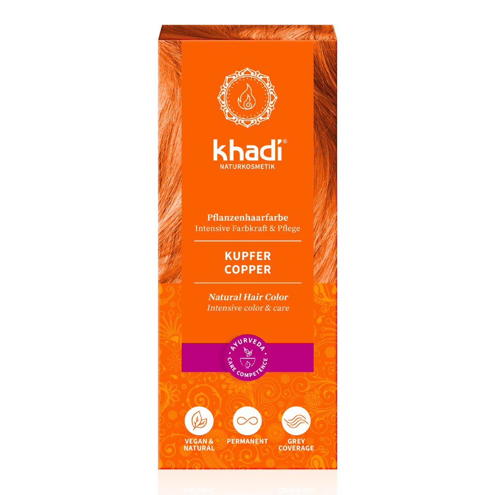 Khadi Natural Henna Dye 100g - Color de cabello - Curly Nest Spain