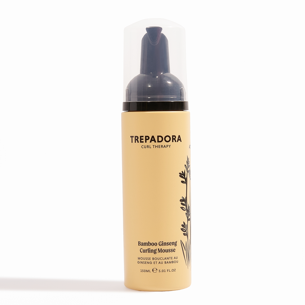 Trepadora Bamboo Ginseng Curling Mousse 150ml - Espuma Fijadora - Curly Nest Spain
