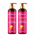Mielle Pomegranate & Honey Shampoo+Conditioner Duo - Champú y acondicionador 2 en 1 - Curly Nest Spain