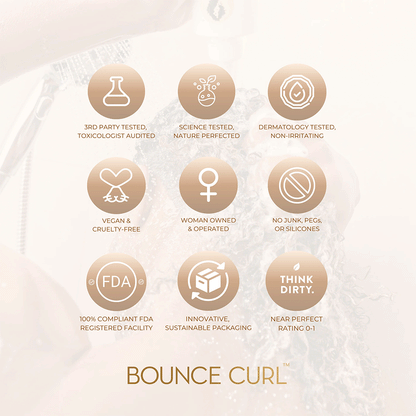 Bounce Curl Pure Silk Moisturizing Shampoo 238ml - Champú hidratante - Curly Nest Spain