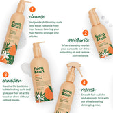 Flora & Curl The Complete Protective Set - Set de cuidado capilar - Curly Nest Spain