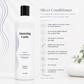 Amazing Curls Silver Conditioner - Acondicionador tonificante - Curly Nest Spain