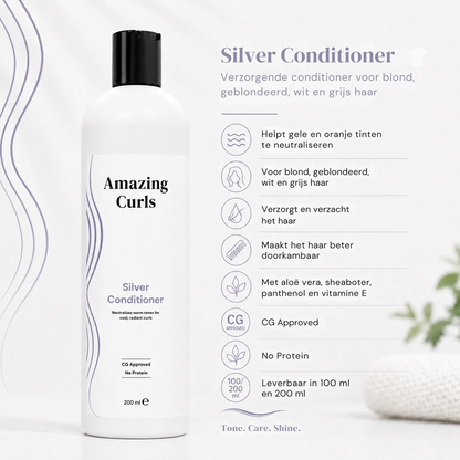 Amazing Curls Silver Conditioner - Acondicionador tonificante - Curly Nest Spain