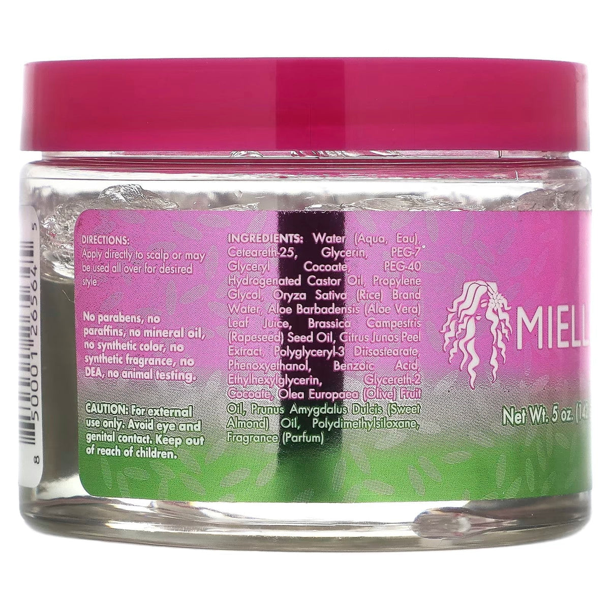 Mielle Rice Water &amp; Aloe Braid Gel 142g - Styling Gel - Curly Nest Spain