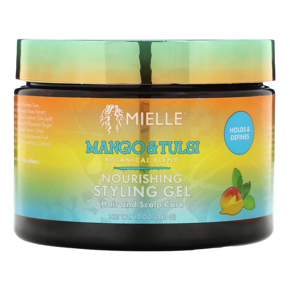 Mielle Mango &amp; Tulsi Nourishing Styling Gel 340g - Todo - Curly Nest Spain