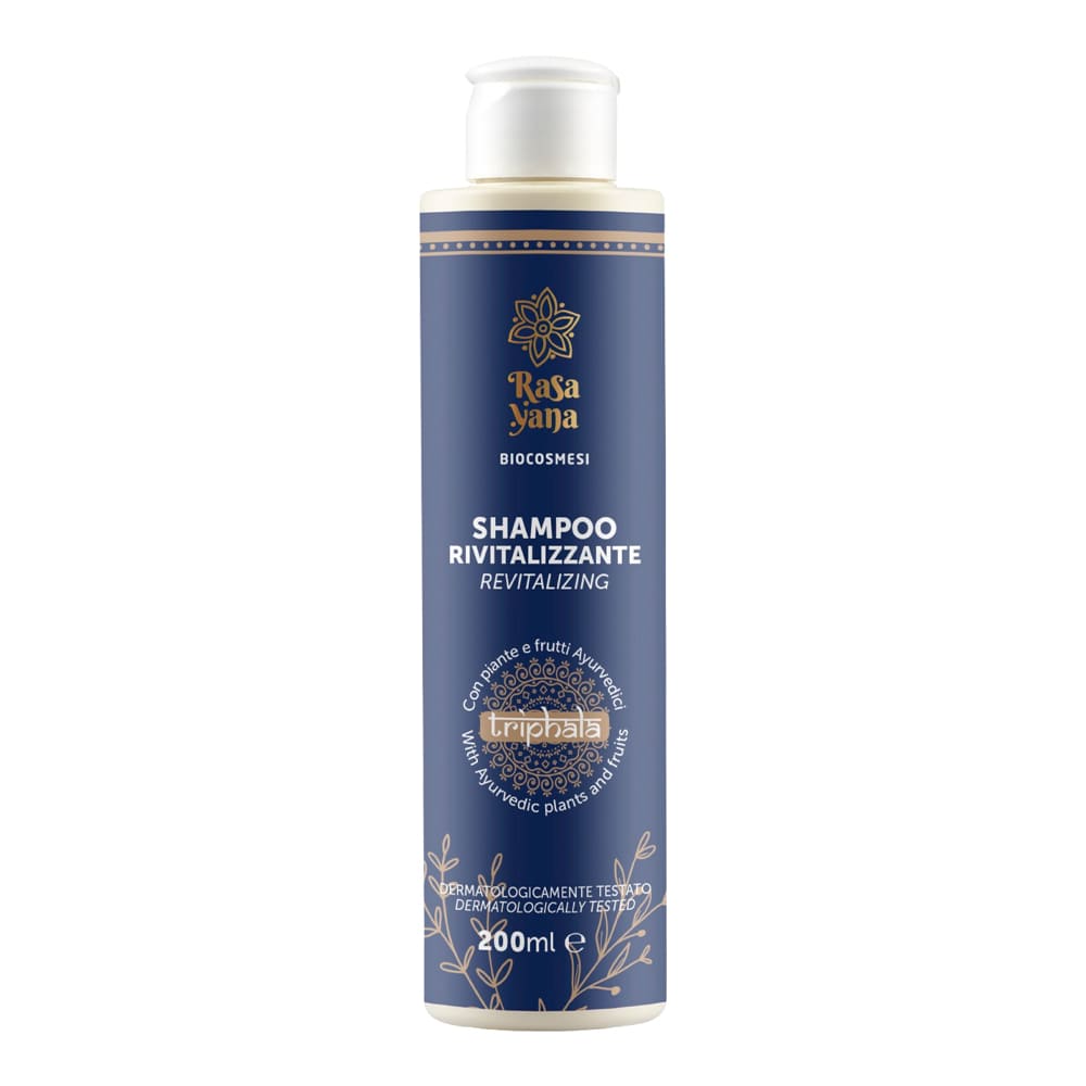 Rasayana Biocosmesi Triphala Revitalizing Shampoo 200ml - Champú Suave - Curly Nest Spain