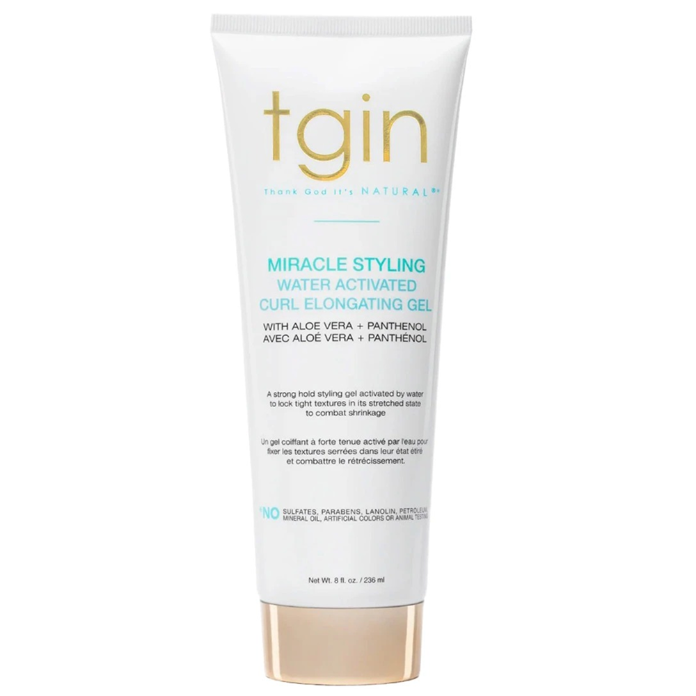 Tgin Miracle Styling Water Activated Curl Elongating Gel 8oz - Styling Gel - Curly Nest Spain