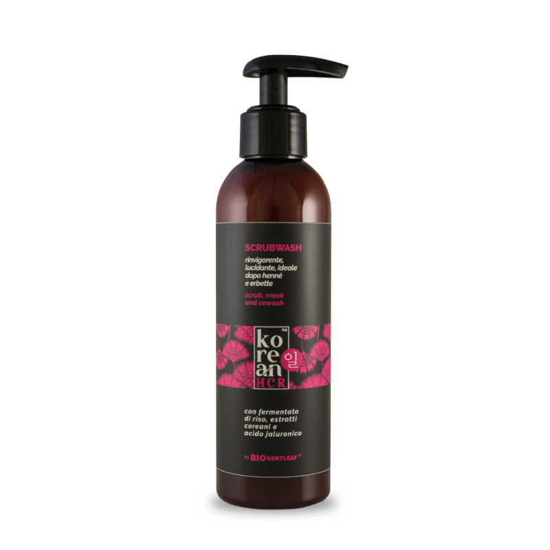 Bio Gentleaf Korean HCR Scrubwash Scrub, Mask and Cowash 200ml - Co-Wash - Curly Nest Spain