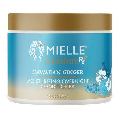 Mielle Moisture RX Hawaiian Ginger Moisturizing Overnight Conditioner 340g - Acondicionador hidratante - Curly Nest Spain